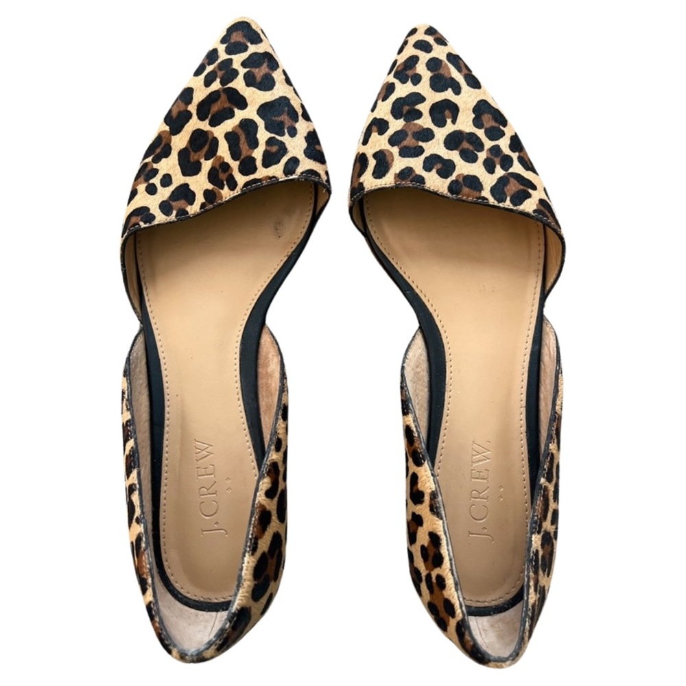 J CREW Factory Leopard print flats, Size: 7